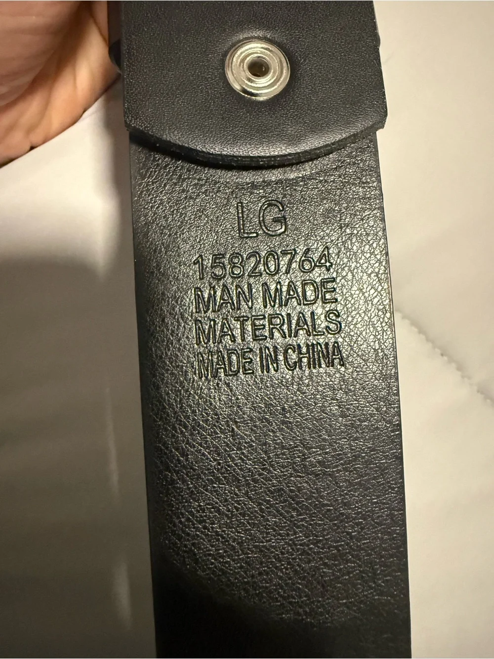 Hot Topic Black Belt with Silver Studs
